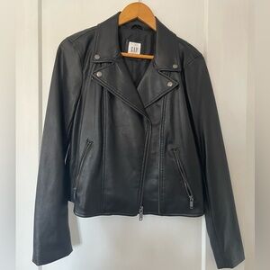 Faux Leather Gap Jacket